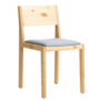 Vaarnii 016 Maasto Dining Chair pine, seat upholstered