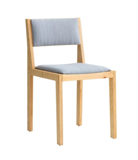 016 Maasto Dining Chair, seat & back upholstered