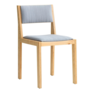 Vaarnii 016 Maasto Dining Chair, front upholstered