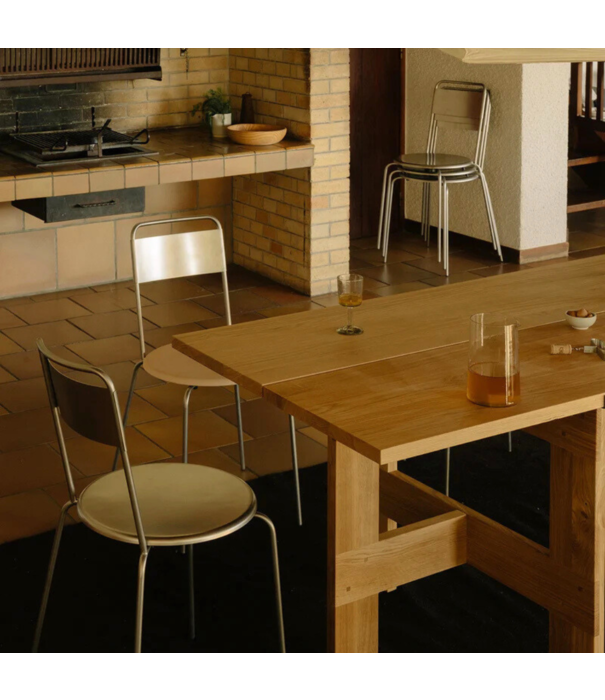 Frama  Frama Petit Rond Chair, leather seat