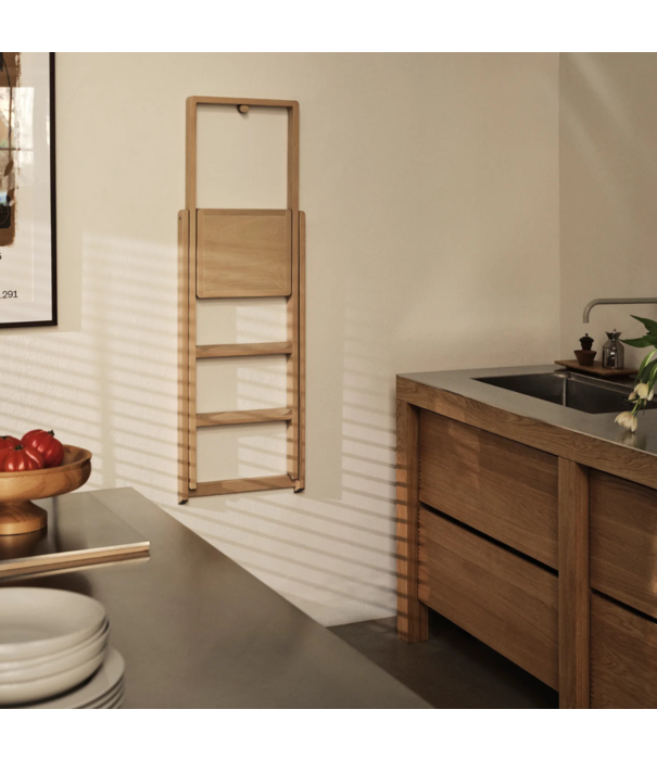 Design House Stockholm  Step Stepladder dark oak