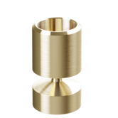 Nordic Tales Manchet candleholder brass