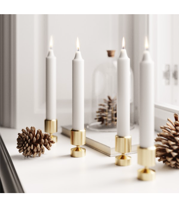 Nordic Tales   Nordic Tales Manchet kandelaar messing