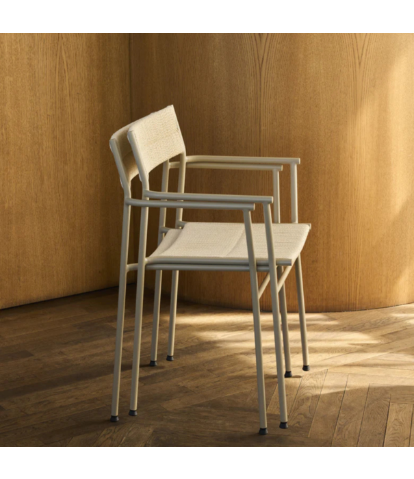 Northern  Northern Vev Eetkamerstoel met arm, papiertouw