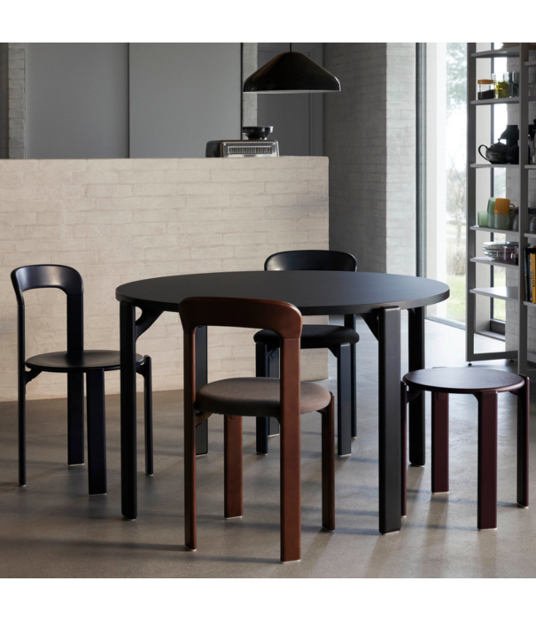 Hay  Rey Eettafel Slate Blue Ø128