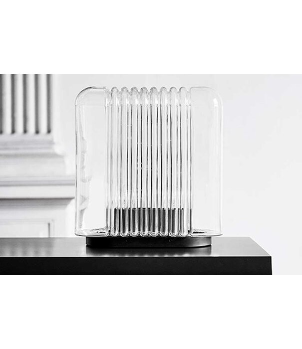 Karakter Karakter Lari Mini portable table lamp, mouth-blown glass