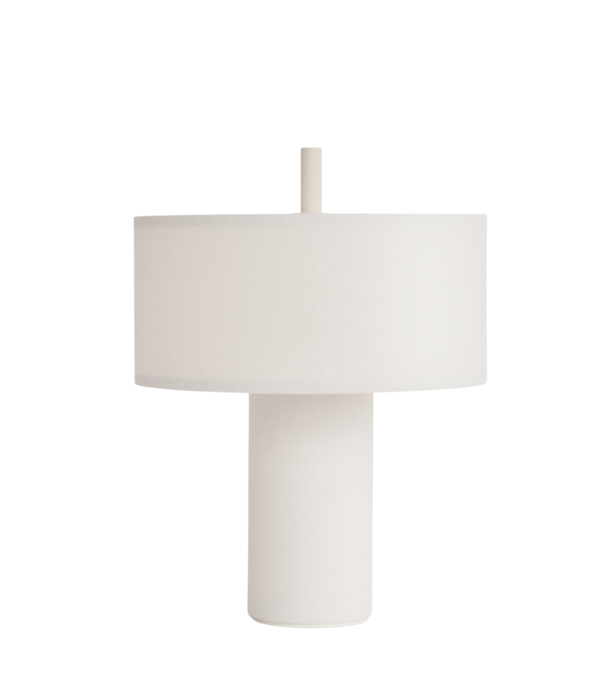 New Works  New Works Margin Portable Lamp white canvas