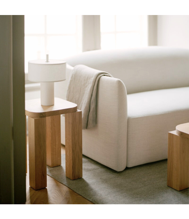 New Works  New Works Margin Portable Lamp beige canvas