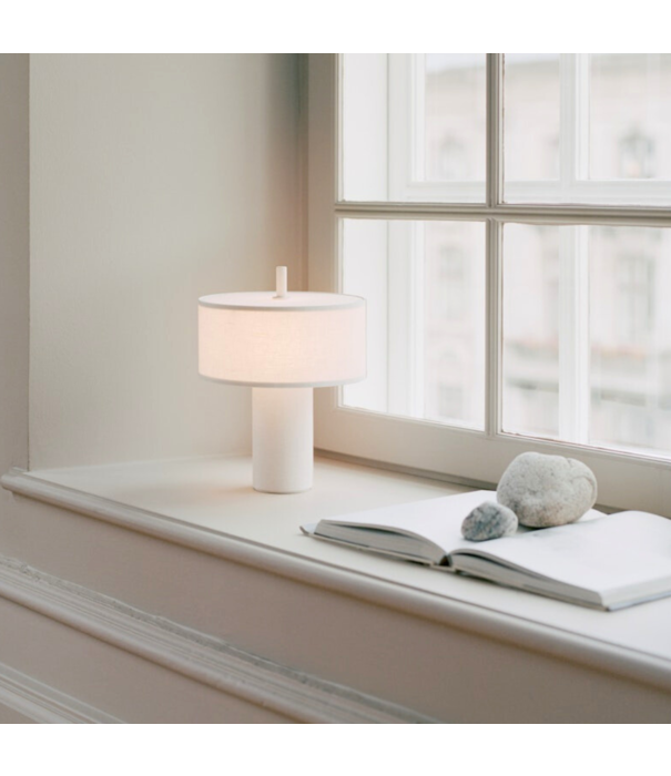 New Works  New Works Margin Portable Lamp beige canvas