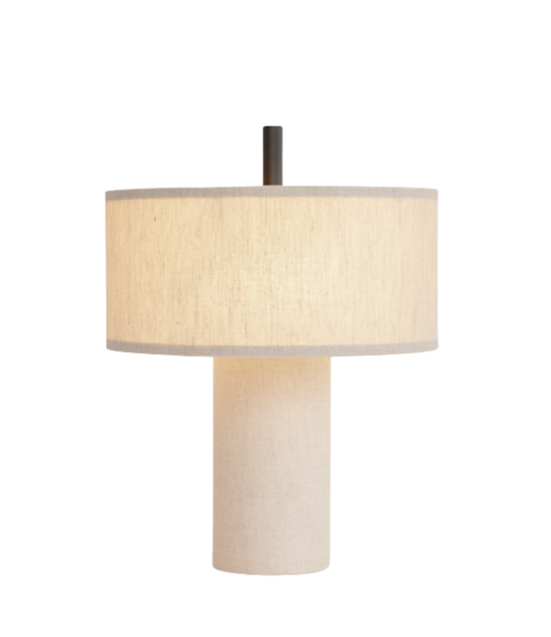 New Works  New Works Margin Portable Lamp beige canvas