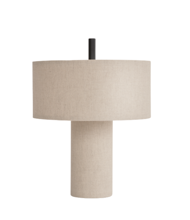 New Works  New Works Margin Portable Lamp beige canvas