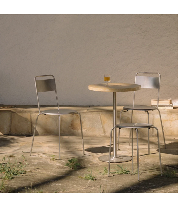 Frama  Frama Petit Rond Kruk, geborsteld RVS