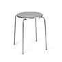 Frama Petit Rond Stool, brushed Stainless Steel