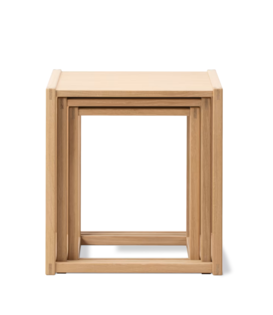 Fredericia BM375 Nesting Tables, set of 3