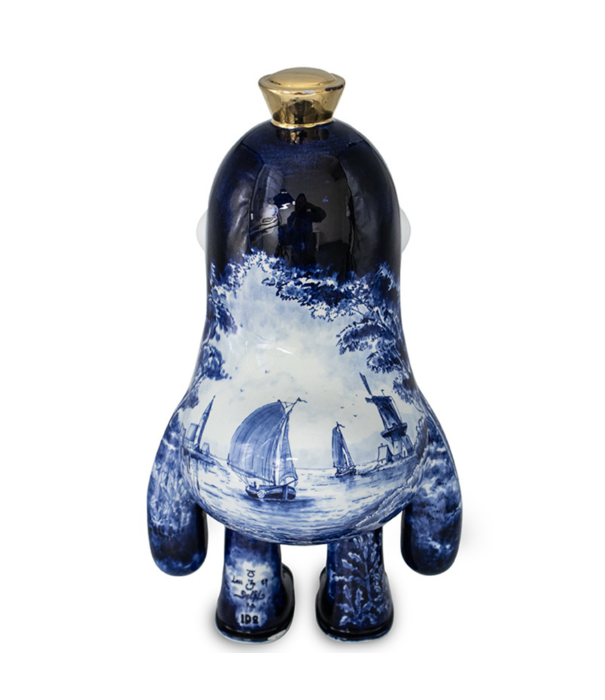 Royal Delft  Royal Delft The Housebird/ Handgeschilderd