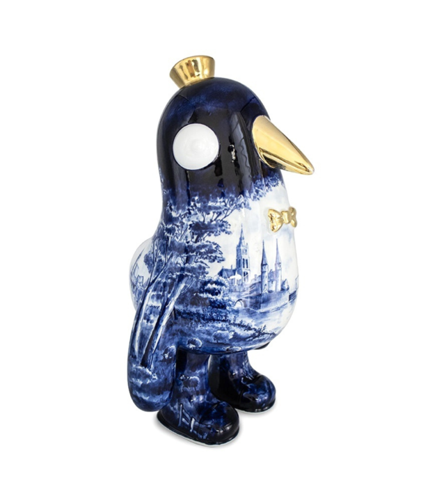 Royal Delft  Royal Delft The Housebird/ Handgeschilderd