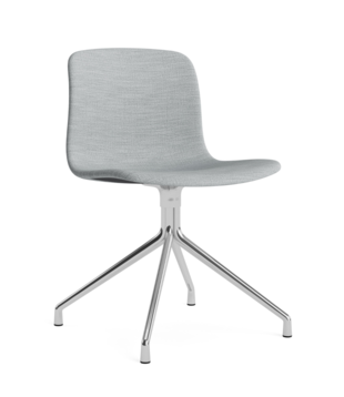 AAC 11 Chair upholstered, aluminium 4 star swivel,