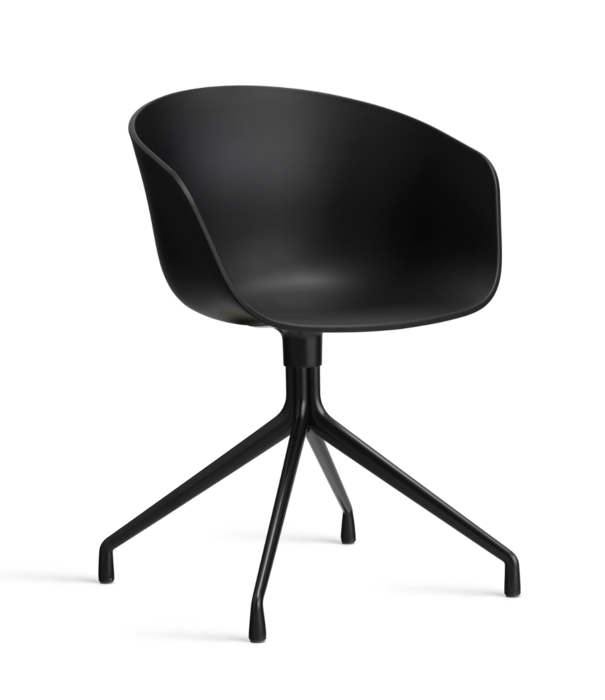 Hay  Hay AAC 20 Dining Chair black swivel 4 star base