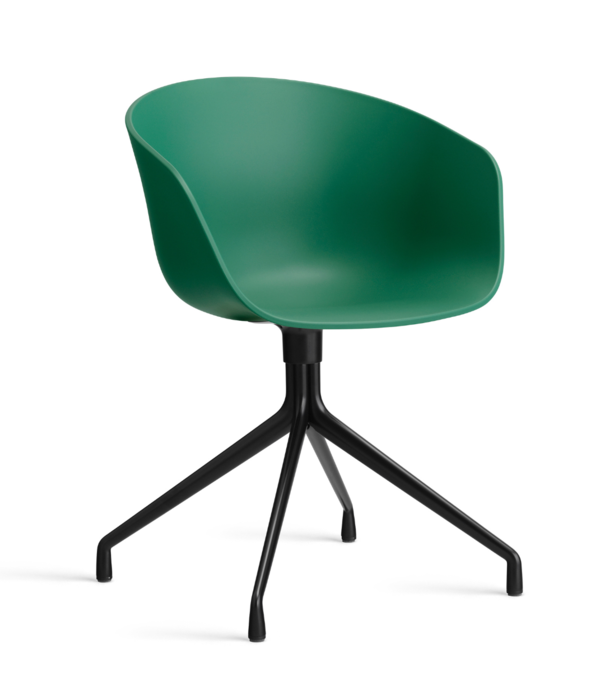 Hay  Hay AAC 20 Dining Chair black swivel 4 star base