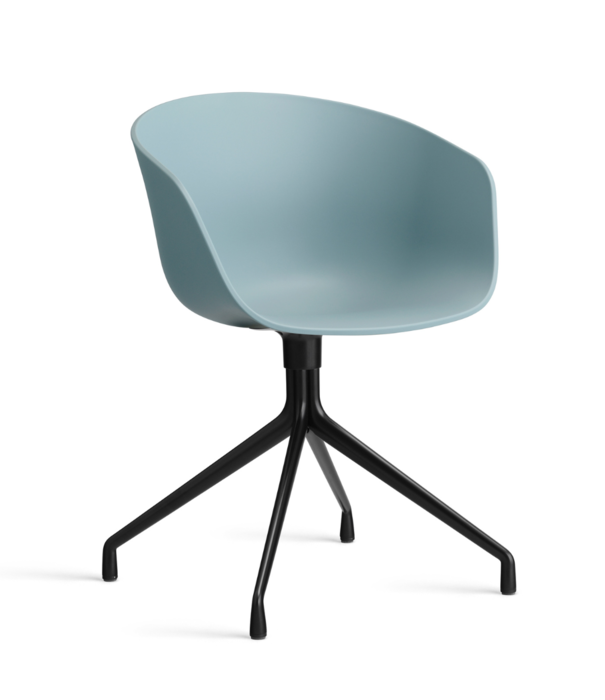 Hay  Hay AAC 20 Dining Chair black swivel 4 star base