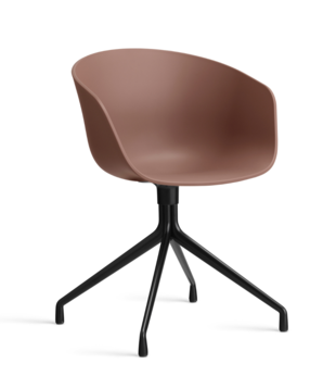 Hay AAC 20 Dining Chair black swivel 4 star base
