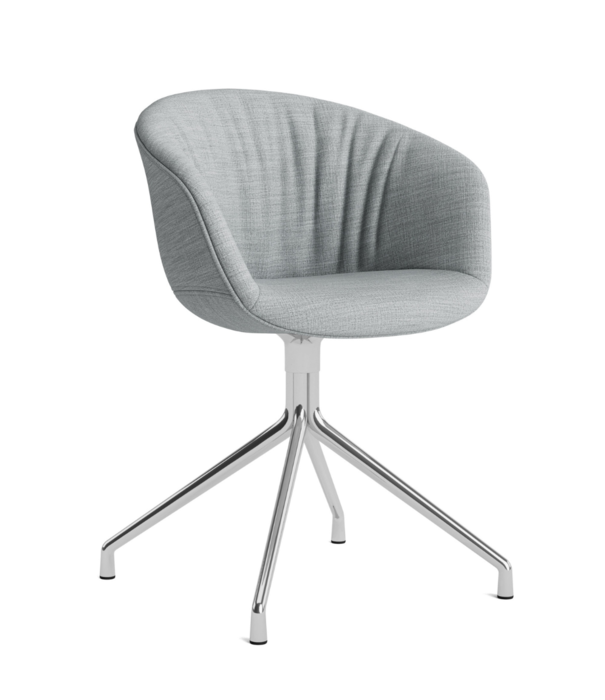 Hay  AAC 21 Soft Stoel aluminium swivel 4 star voet
