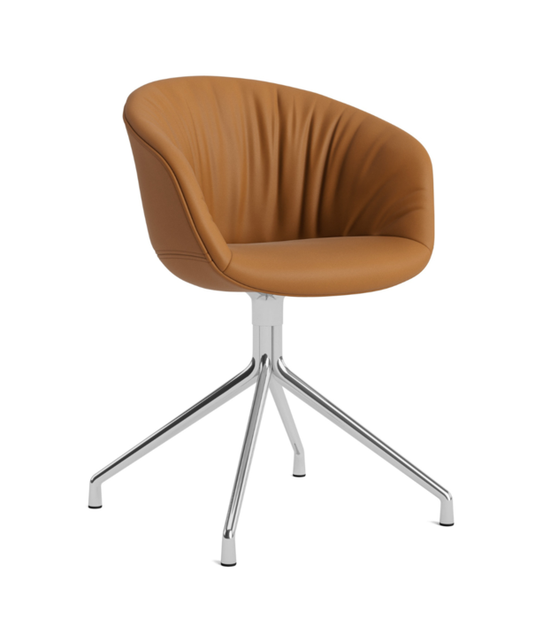 Hay  AAC 21 Soft Stoel aluminium swivel 4 star voet