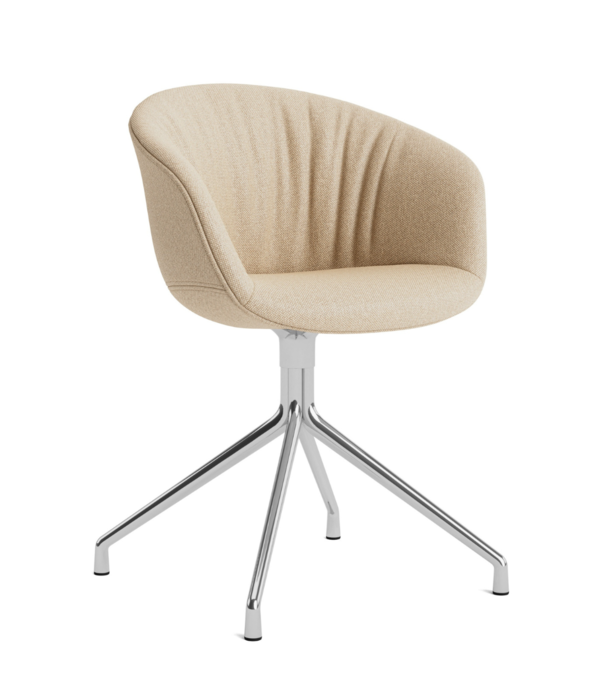 Hay  AAC 21 Soft Stoel aluminium swivel 4 star voet