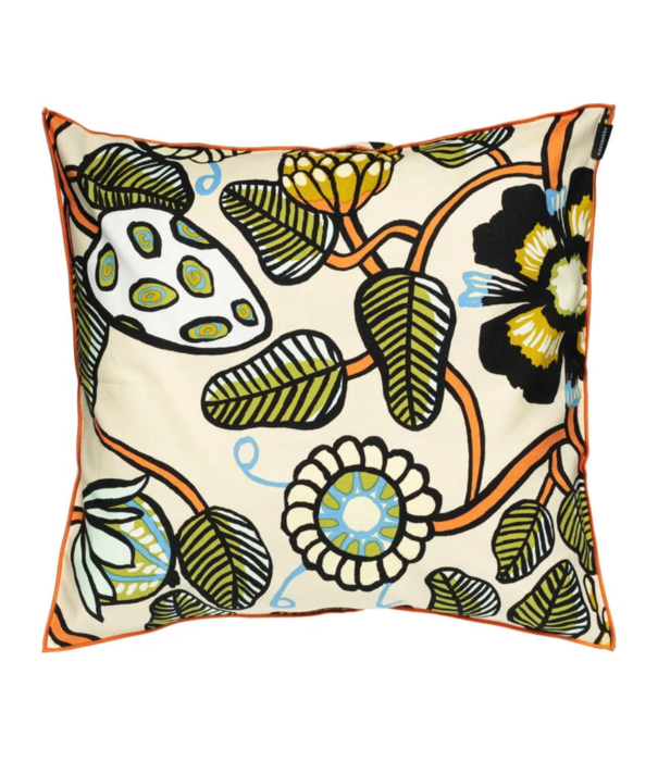 Marimekko Marimekko Tiara pillow case sand - sky blue - green 50 x 60