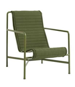 Hay Palissade Quilted Kussen Lounge stoel high