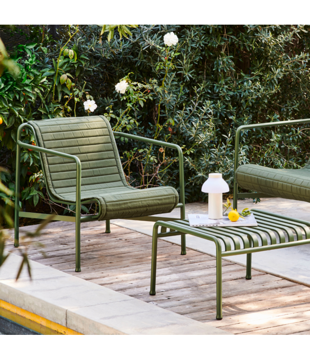 Hay  Hay Palissade Quilted Kussen Lounge stoel low