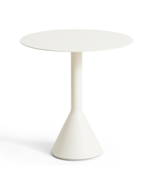 Palissade Cone Table cream white