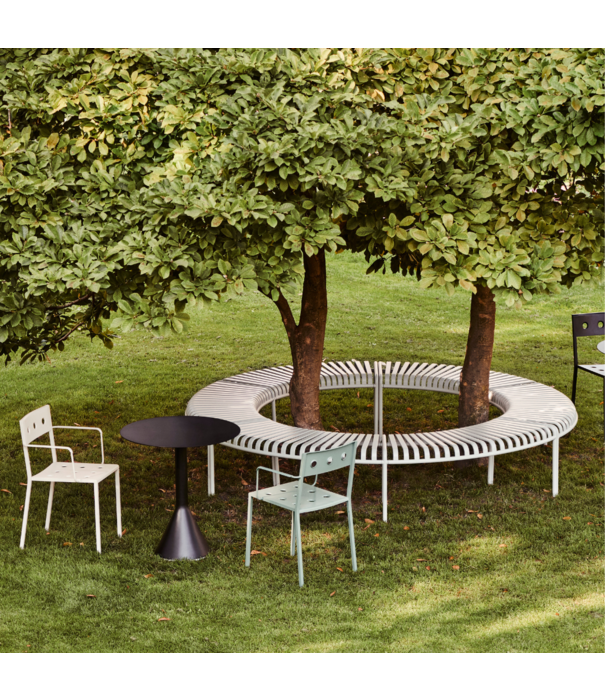 Hay  Palissade Cone Table cream white