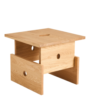 Wood Box Side , Coffee Table