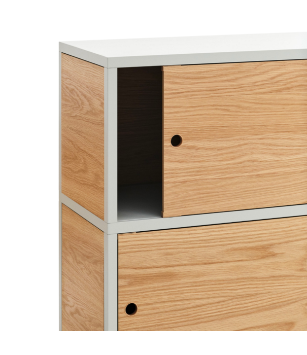 Hay  Hay New Order Kast combinatie 305 eiken deuren, 3 laags