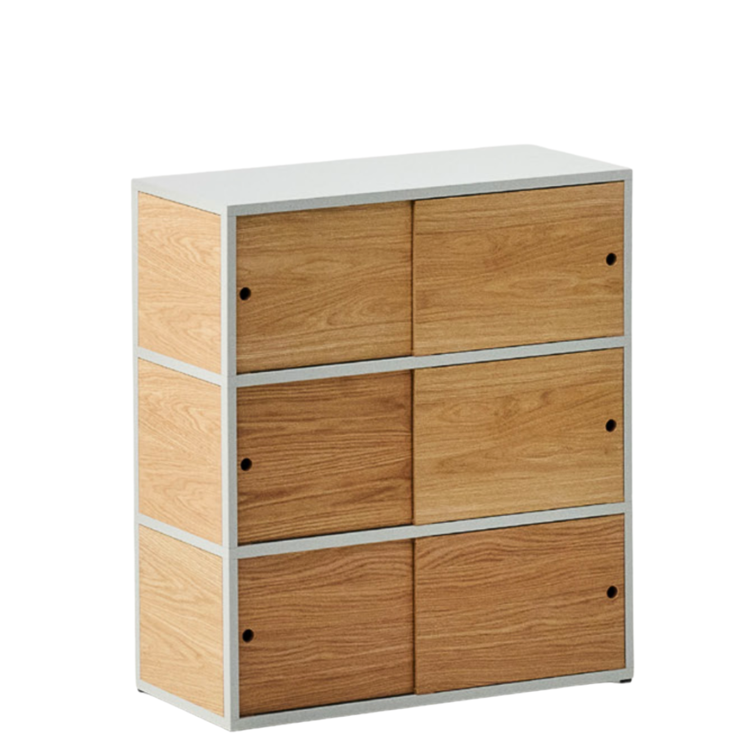 Hay New Order Kast combinatie 305 eiken deuren, 3 laags - Nordic New