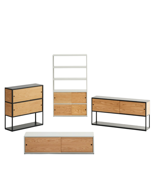 Hay  Hay New Order Cabinet combination 104 oak doors, 150cm