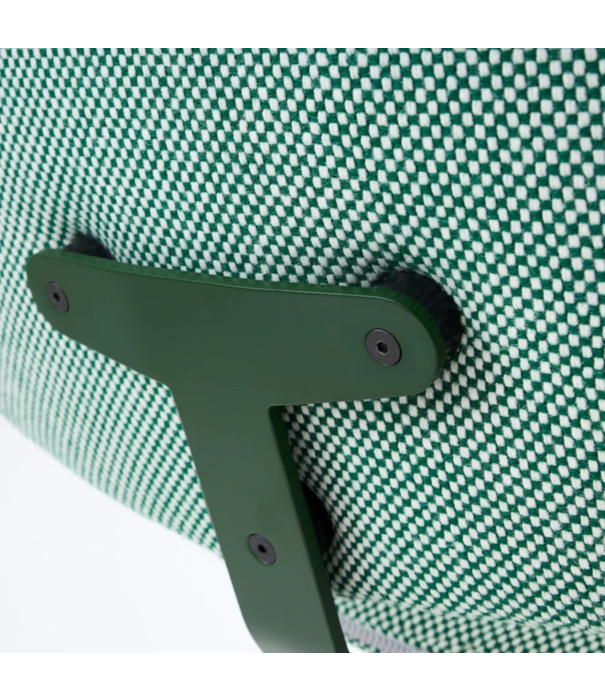 Raawii  Arba Lounge Stoel Sisu green, dark green swivel onderstel