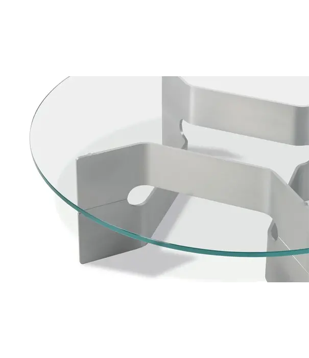 Fredericia  Model 6558, JG  Salontafel aluminium