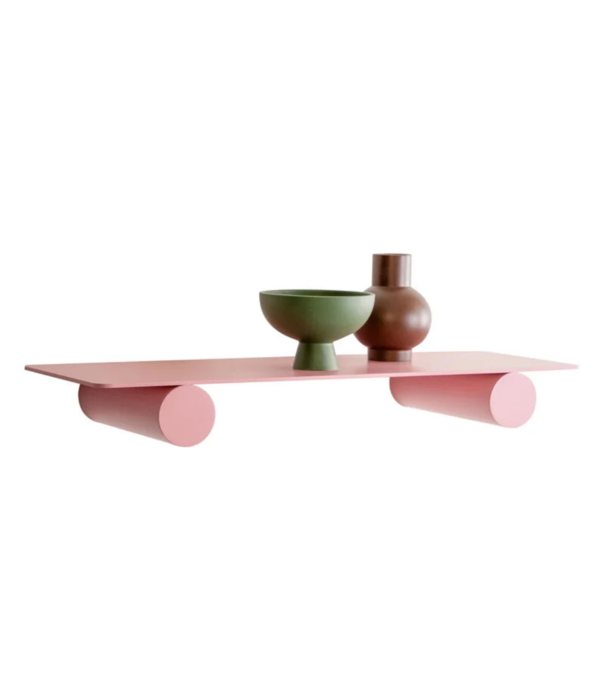 Raawii Pipeline Duo Wall Shelf, aluminium