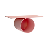 Raawii Pipeline Solo Wall Shelf, aluminium