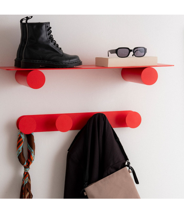 Raawii Raawii Pipeline Duo Wall Shelf, aluminium