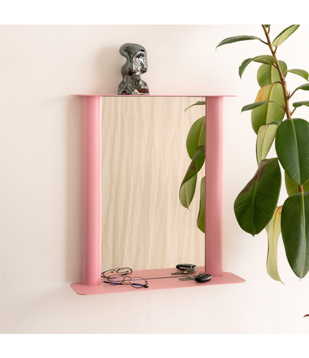 Raawii Raawii Pipeline Small Wall mirror metal