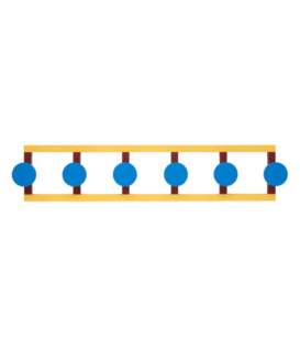 Hook 6 Large Coat Rack