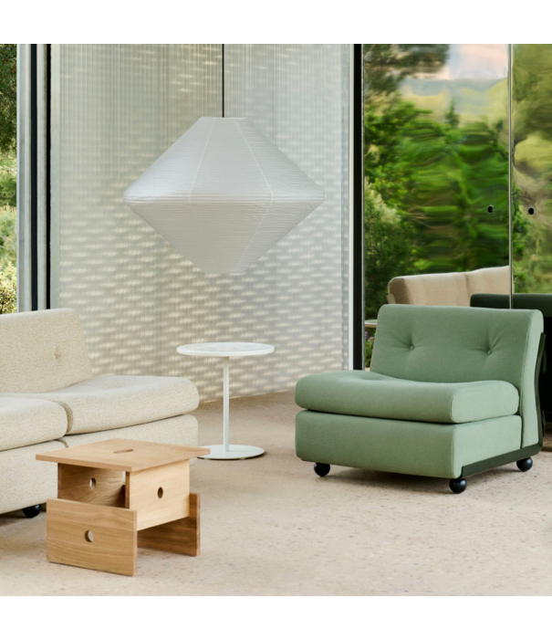 Hay  Hay Amanta 1 seater cream beige shell, Vanir 413 ecru/orange