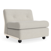 Hay Amanta 1 seater cream beige shell, Story 102 creme
