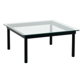 Hay Kofi Coffee Table black oak 80 x 80