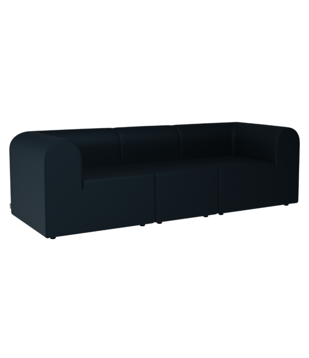 Montana Furniture  Montana Paradigm 3 zits Bank met armleuning, stof Sabi