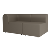 Montana Paradigm 2 seater Sofa with arm & open end, ReWool fabric