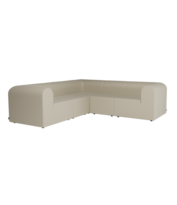 Montana Furniture  Montana Paradigm 5 zits Hoekbank met armleuning, stof Vidar